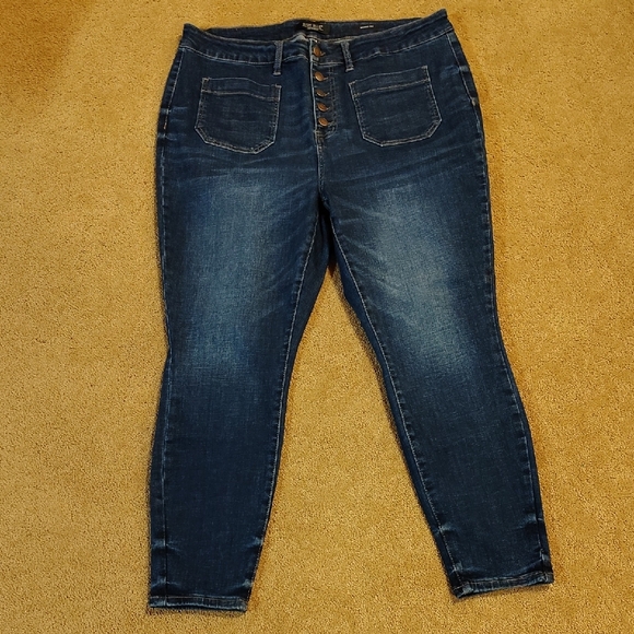 Judy Blue High Rise Skinny Jeans-size 20 - Picture 2 of 7